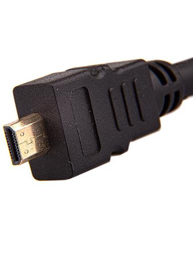 Кабель HDMI-19M --- MicroHDMI-19M ver 2.0+3D/Ethernet,1m Telecom VCOM Telecom HDMI (m) - micro-HDMI (m) 1м (TCG206-1M) фото 3