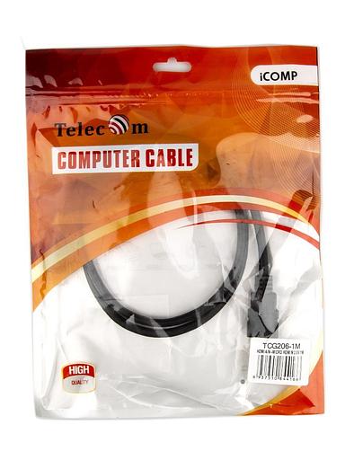 Кабель HDMI-19M --- MicroHDMI-19M ver 2.0+3D/Ethernet,1m Telecom VCOM Telecom HDMI (m) - micro-HDMI (m) 1м (TCG206-1M) фото 7