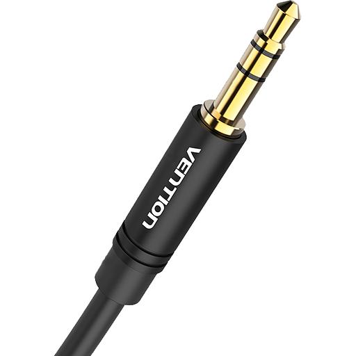 Кабель Vention аудио Jack 3,5 mm M/Jack 3,5 mm M - 0.5м Черный Кабель Vention mini jack 3.5 mm(m)/mini jack 3.5 mm(m) - 0.5 м (BAKBD) фото 2