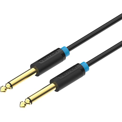 Кабель Vention аудио Jack 6,35 mm M/6.35 M - 1 м Кабель Vention jack 6.35 mm(m)/jack 6.35 mm(m) - 1 м (BAABF) фото 1