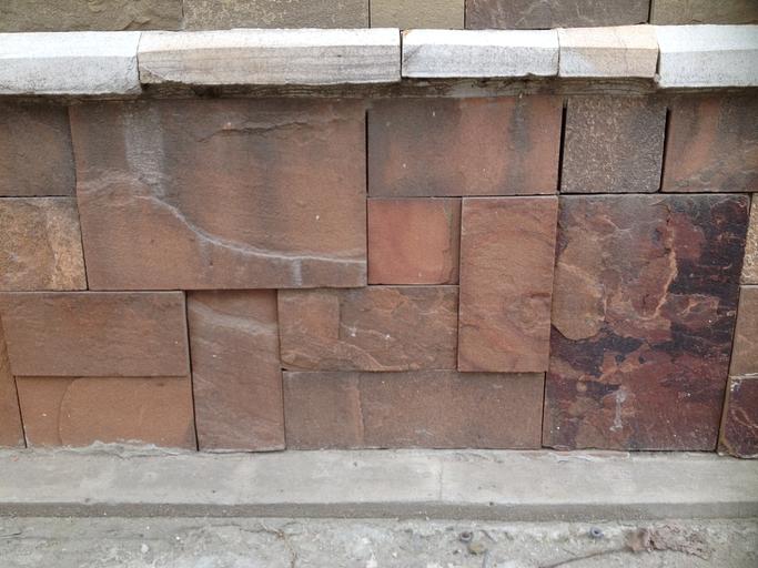 Плитка песчаник пиленный Терракот красный /м2 (30 мм) фото 1