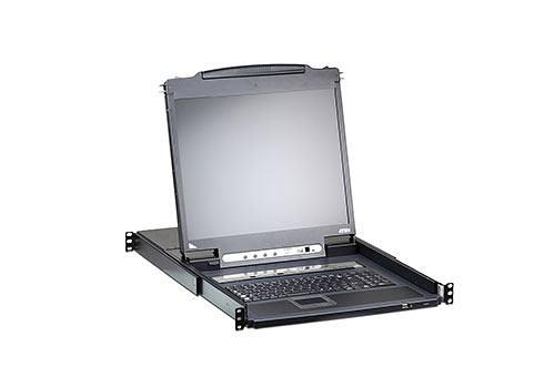 16-портовый IP KVM-переключатель с ЖК-дисплеем Slideaway/ATEN ATEN CL5716iMR фото 3