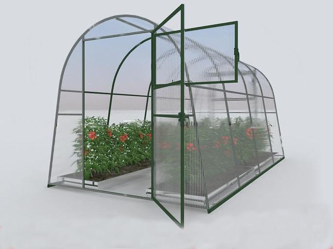 Каркас теплицы «Позимь» ширина 2 м опт фото 1