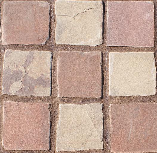 Брусчатка песчаник колотый Терракот красный /м2 (60 мм) фото 1