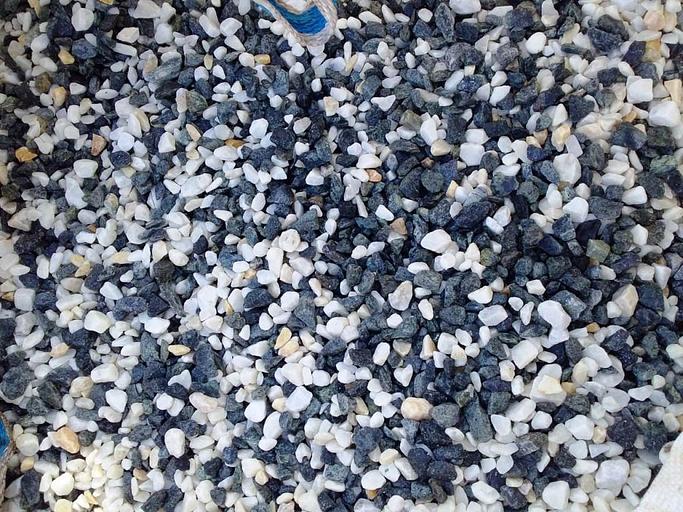 Крошка декоративный щебень Белый+Зелёный /тн (20-40 мм) фото 1