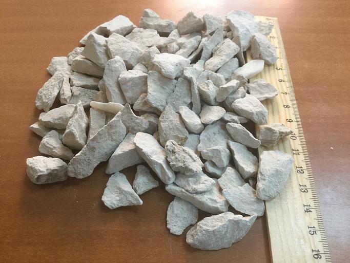 Крошка декоративный щебень Бежевый /тн (60-100 мм) фото 1