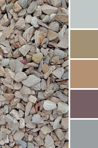 Крошка декоративный щебень Кофейный /тн (60-80 мм) фото 1