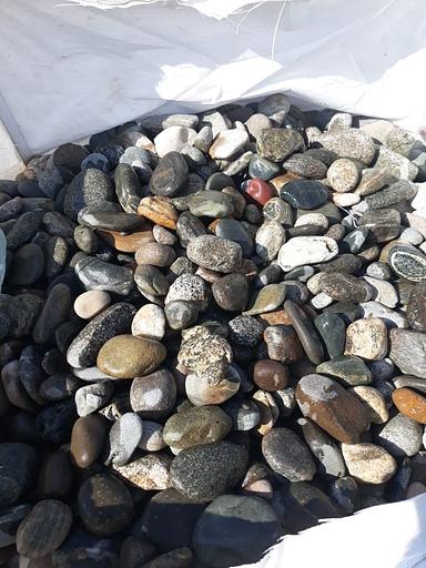 Галька камень речной Цветной /тн (20-40 мм) фото 1