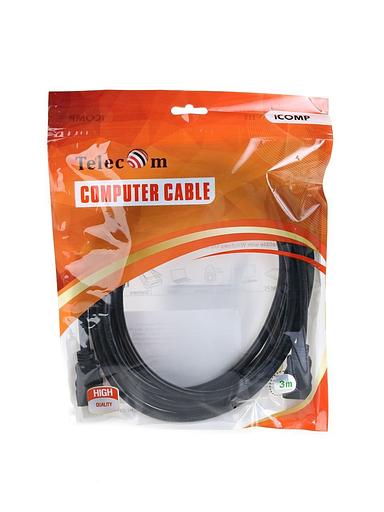 Кабель HDMI-19M --- HDMI-19M ver 2.0+3D/Ethernet,3m Telecom VCOM Telecom HDMI (m) - HDMI (m) 3м (TCG200-3M) фото 2