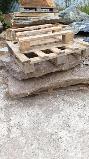 Ступени сланец Серебро /тн (800х1500, 150-300 мм) фото 1