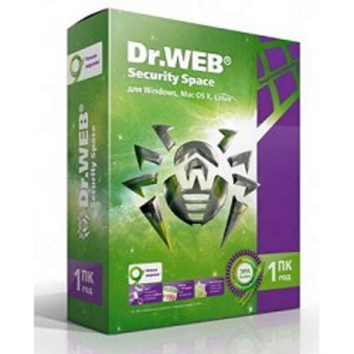 ПО DR.Web Security Space 1 ПК/1 год (BHW-B-12M-1-A3) [351280] фото 1