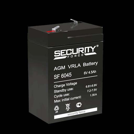Аккумуляторная батарея SECURITY FORCE SF 6045 фото 1