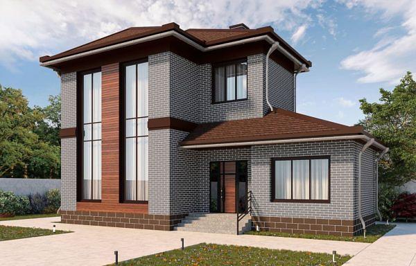 Декоративное покрытие АМК блок №202 серый ОПТ фото 5