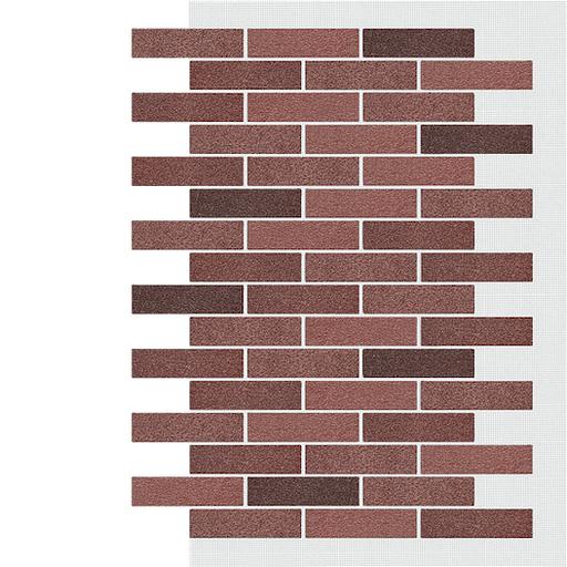 Декоративное покрытие АМК кирпич №410 микс красный ОПТ фото 1