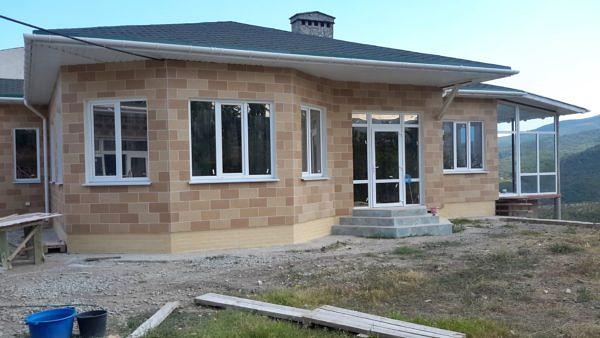 Декоративное покрытие АМК тычок №500 микс терракотовый ОПТ фото 6