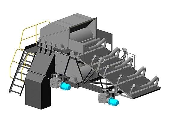 Тележка разгрузочная - конвейерное оборудование фото 1