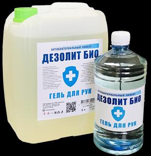 Санитайзер дезолит БИО - Очищающая жидкость с антибактериальным эффектом фото 1