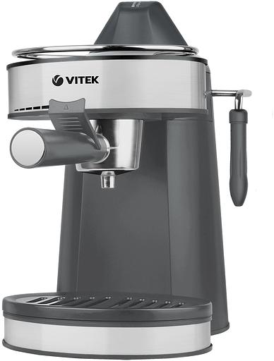 Кофеварка рожковая Vitek VT-1524 750Вт серый фото 1