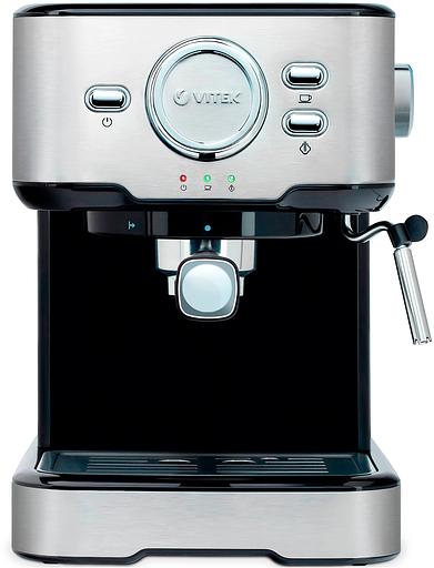 Кофеварка рожковая Vitek VT-1520 850Вт серебристый/черный фото 1
