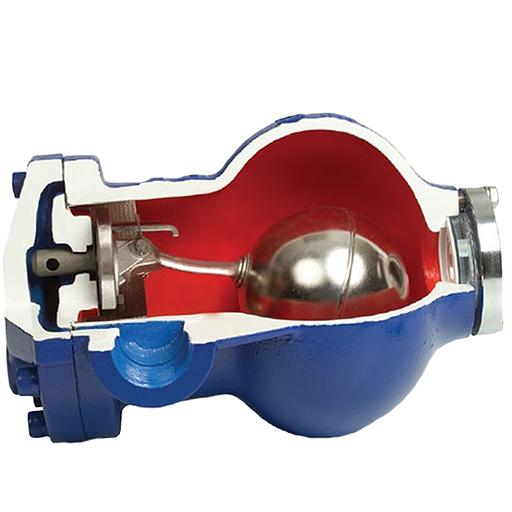 Конденсатоотводчик поплавковый SK-55 со встроенным смотровым стеклом фото 1