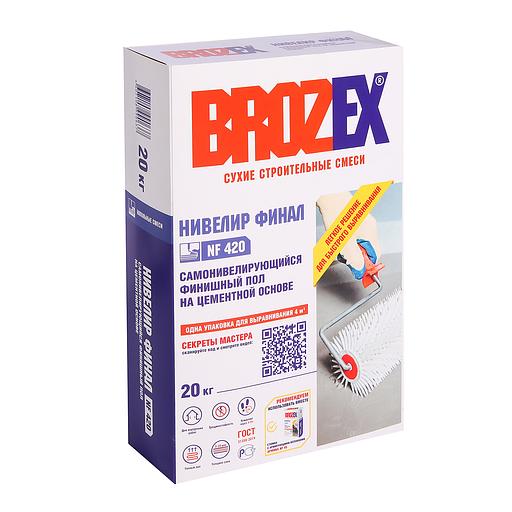 Ровнитель для пола NF-420 НП-42 Нивелир Финал 20 кг BROZEX *1/56 опт фото 1