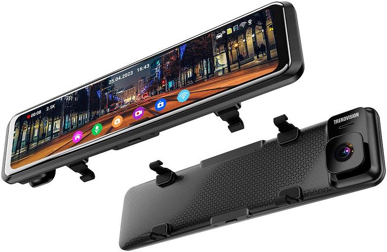 Видеорегистратор TrendVision MR-1100 черный 2Mpix 2160x3840 2160p 150гр. GPS SA 223 фото 2