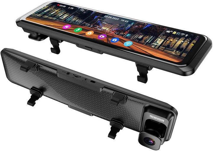 Видеорегистратор TrendVision MR-1100 черный 2Mpix 2160x3840 2160p 150гр. GPS SA 223 фото 3