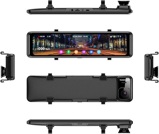 Видеорегистратор TrendVision MR-1100 черный 2Mpix 2160x3840 2160p 150гр. GPS SA 223 фото 4
