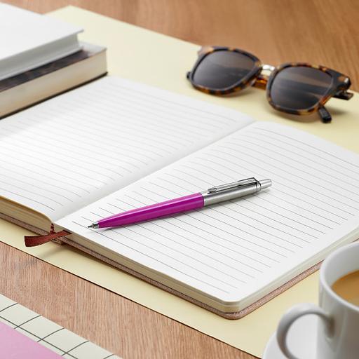 Ручка шариков. Parker Jotter Originals (CW2075996) Magenta M син. черн. блистер фото 5
