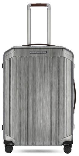 Чемодан Piquadro PQ LM (BV4427PQLM/NCU) 46x68x26.5см 69л. 4.68кг. поликарбонат/натур.кожа темно-серый фото 1