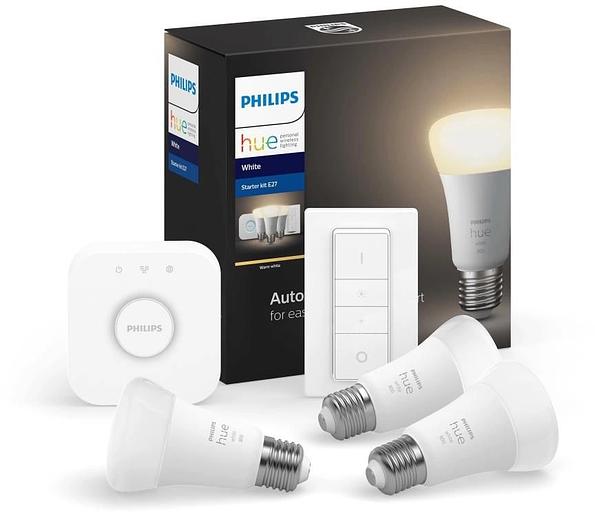 Умная лампа Philips Hue Starter Kit E27 9Вт 806lm (упак.:3шт) (929001821620) фото 3