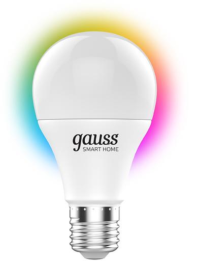 Умная лампа Gauss IoT Smart Home E27 8.5Вт 806lm Wi-Fi (1170112) фото 1