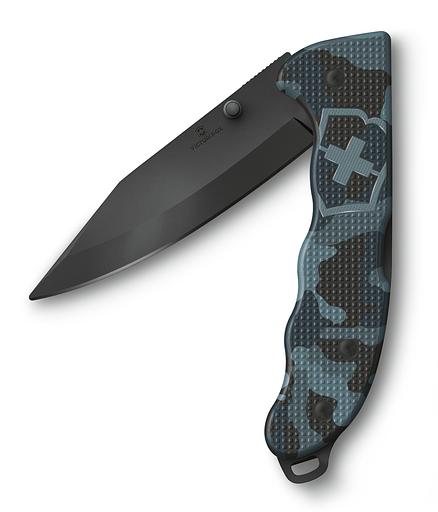 Нож перочинный Victorinox Evoke BSH Alox Navy (0.9425.DS222) 136мм 4функц. синий камуфляж подар.коробка фото 6