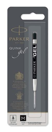 Стержень гелевый Parker Quink Z05 (CW1950344) M 0.7мм черные чернила для ручек шариковых блистер фото 1