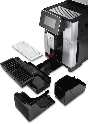 Кофемашина Delonghi ECAM610.75.MB 1450Вт черный/серебристый фото 3