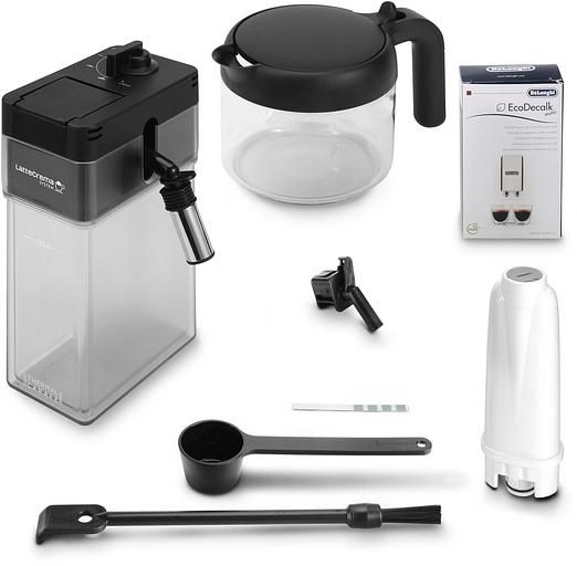 Кофемашина Delonghi ECAM610.75.MB 1450Вт черный/серебристый фото 4