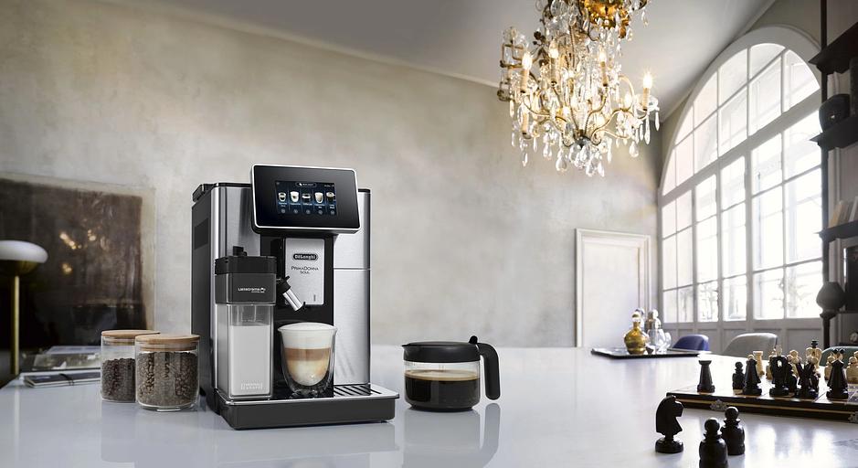Кофемашина Delonghi ECAM610.75.MB 1450Вт черный/серебристый фото 7