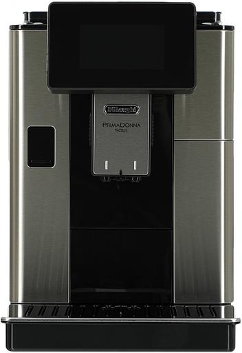 Кофемашина Delonghi ECAM610.75.MB 1450Вт черный/серебристый фото 8