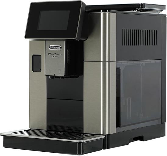 Кофемашина Delonghi ECAM610.75.MB 1450Вт черный/серебристый фото 9