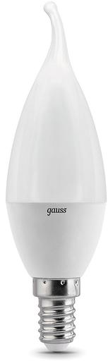 Лампа светодиодная Gauss 6.5Вт цок.:E14 свеча 220B 4100K св.свеч.бел.нейт. (упак.:1шт) (104101207) фото 2