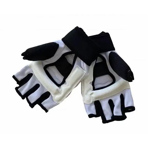 Перчатки для тхэквондо карате с фиксатором запястья S M L XL JR-3 опт фото 2