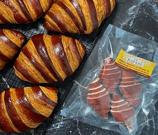 Круассаны красные на сливочном масле или сливочной смеси с начинками ОПТ фото 1