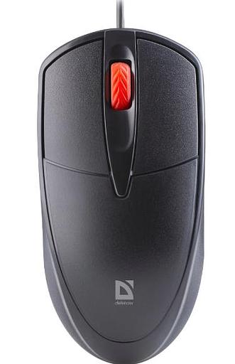 Мышка USB OPTICAL ICON 3D MB-057 BLACK 52057 DEFENDER фото 1
