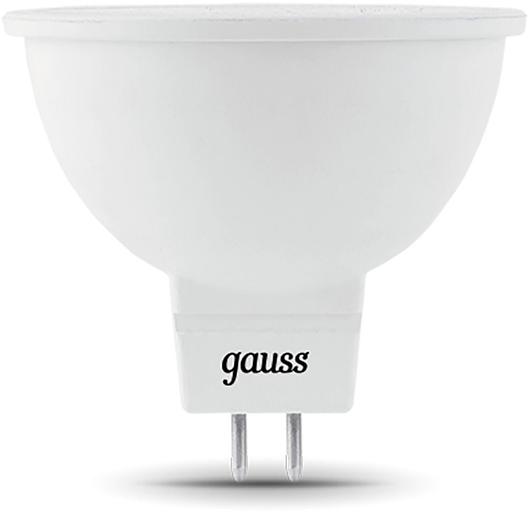 Лампа светодиодная Gauss 101505305 5Вт цок.:GU5.3 рефлек. 220B 6500K св.свеч.бел.хол. (упак.:10шт) фото 2