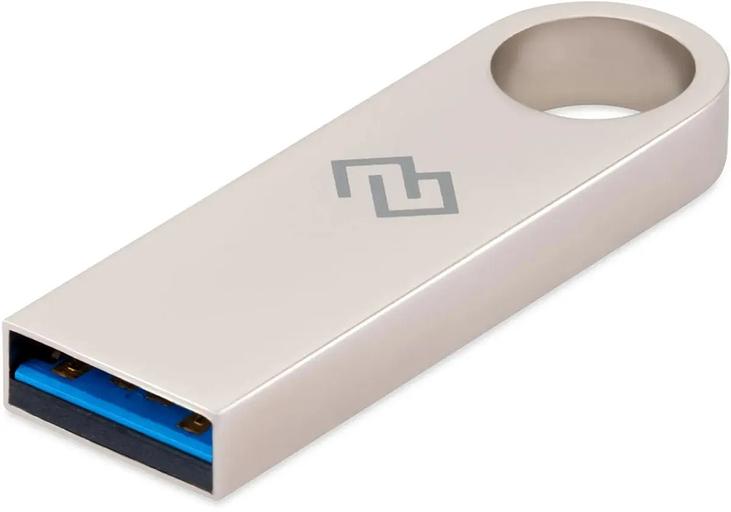 Флеш Диск Digma 32GB DRIVE3 DGFUL032A30SR USB3.0 серебристый фото 1