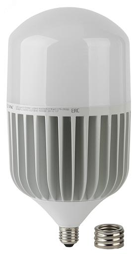 Лампа светодиодная LED 100Вт E27/E40 4000K Т160 колокол 8000Лм нейтр ЭРА Б0032089 фото 3