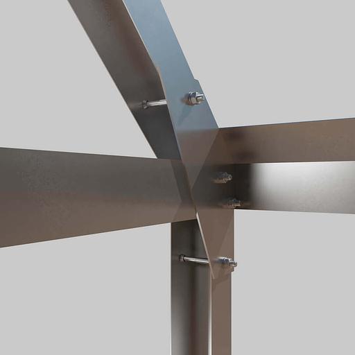 Теплица английская «Челси» 8м фото 5