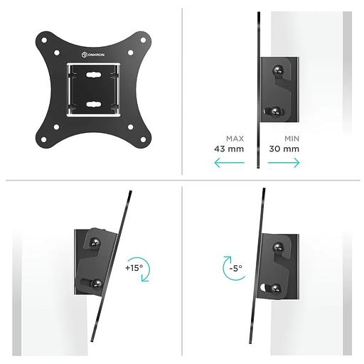 Кронштейн ONKRON ONKRON ONKRON SN31 BLACK фото 3