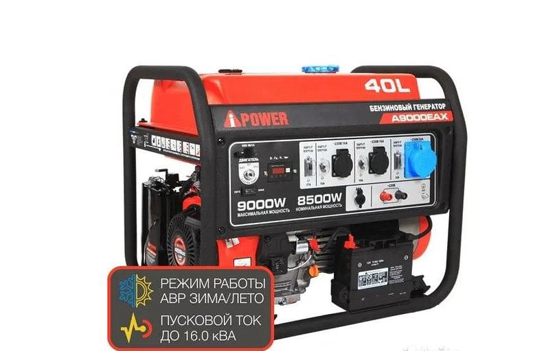 Генератор бензиновыйA-iPower a9000eax ОПТ фото 1