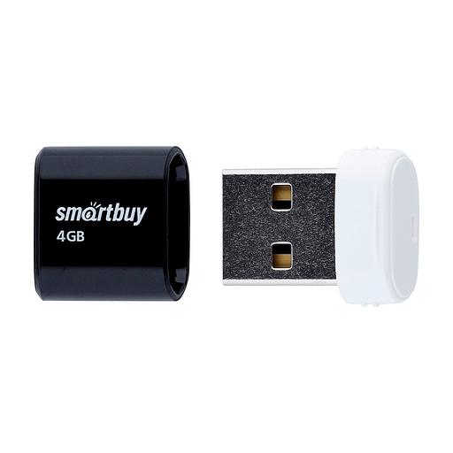 Smartbuy USB Drive 4GB LARA Black (SB4GBLara-K) фото 1